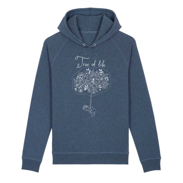 tree of life - white- sweat