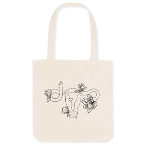 Magnolia Uterus Tote