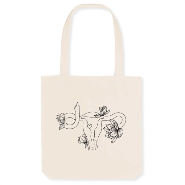 Magnolia Uterus Tote