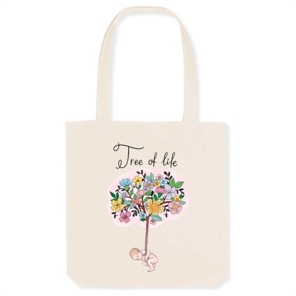 Tree of life - col- b light skin- tote